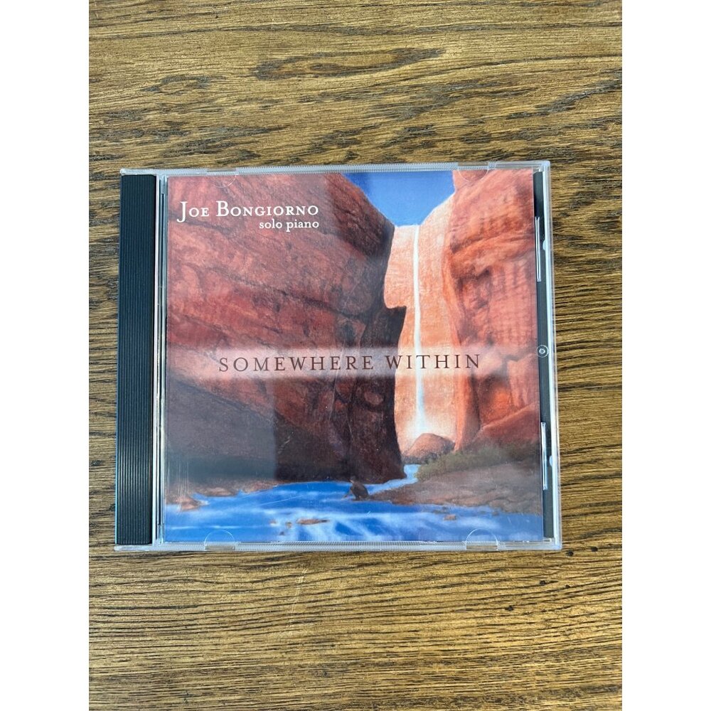 Joe Bongiorno Solo Piano CD Somewhere Within Whisperings Label
